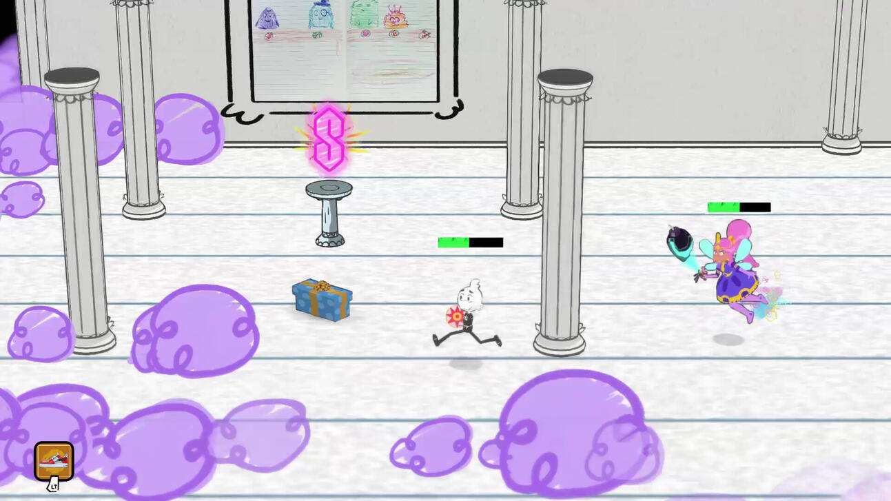 Stick and Traff finding the "Cool S" Shield